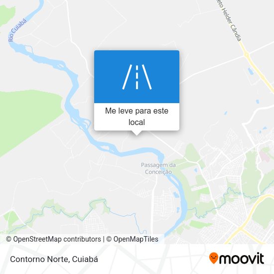 Contorno Norte mapa