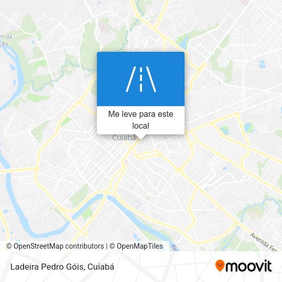 Ladeira Pedro Góis mapa