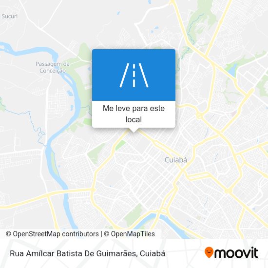 Rua Amílcar Batista De Guimarães mapa