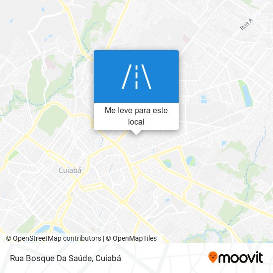 Rua Bosque Da Saúde mapa