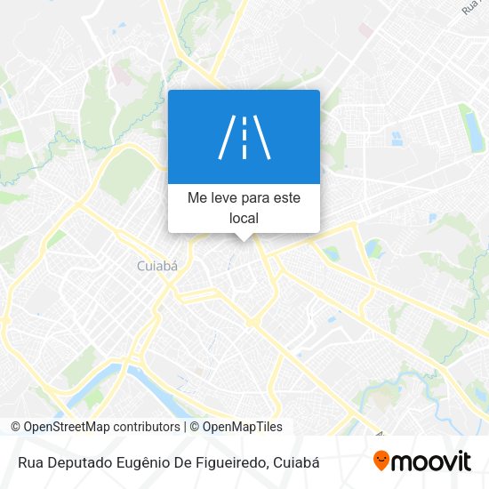 Rua Deputado Eugênio De Figueiredo mapa