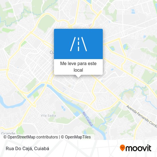 Rua Do Cajá mapa