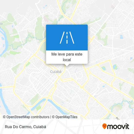 Rua Do Carmo mapa