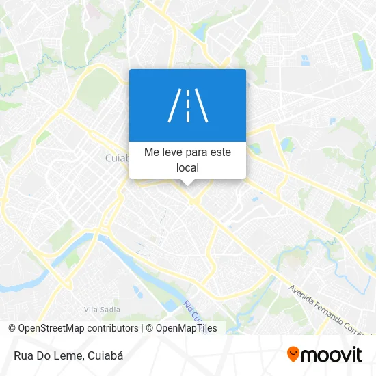 Rua Do Leme mapa