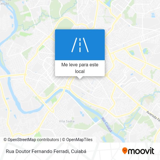 Rua Doutor Fernando Ferradi mapa