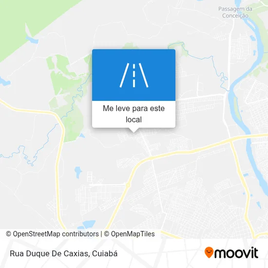 Rua Duque De Caxias mapa