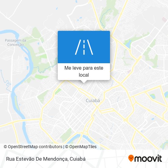 Rua Estevão De Mendonça mapa