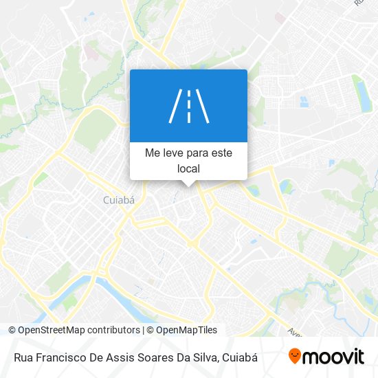 Rua Francisco De Assis Soares Da Silva mapa