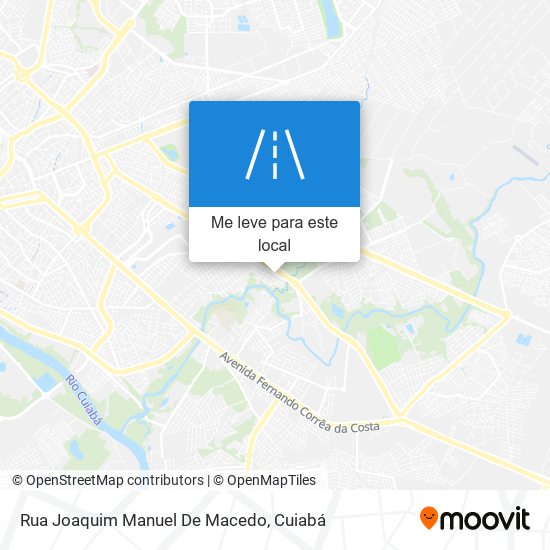 Rua Joaquim Manuel De Macedo mapa