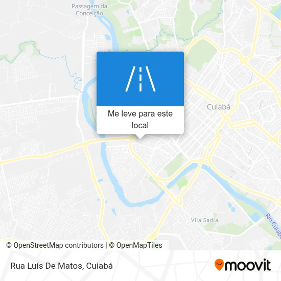 Rua Luís De Matos mapa