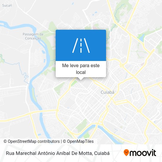 Rua Marechal Antônio Aníbal De Motta mapa