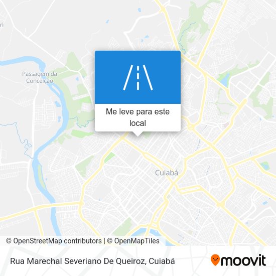 Rua Marechal Severiano De Queiroz mapa