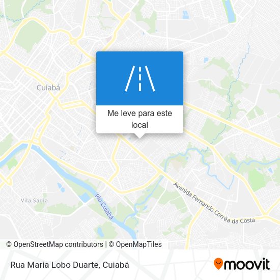 Rua Maria Lobo Duarte mapa