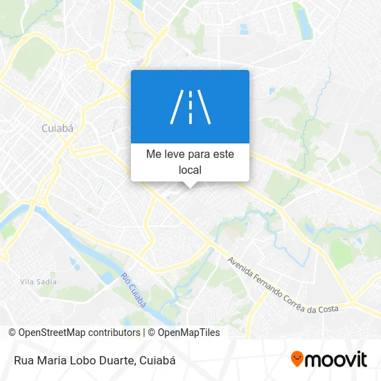 Rua Maria Lobo Duarte mapa