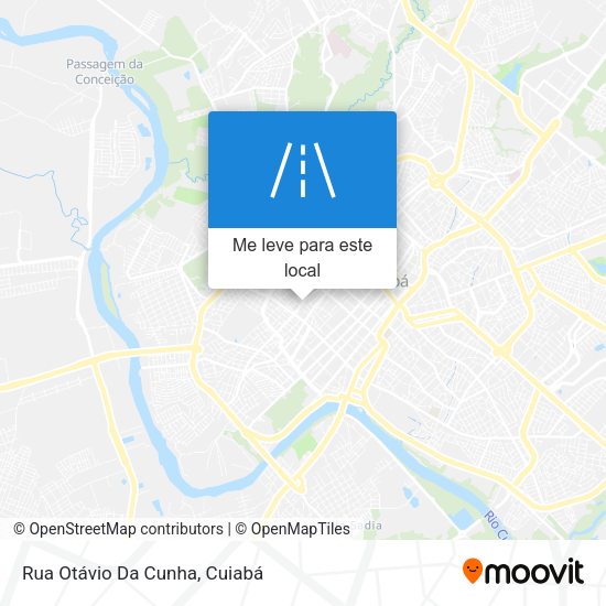 Rua Otávio Da Cunha mapa