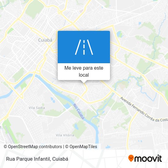 Rua Parque Infantil mapa