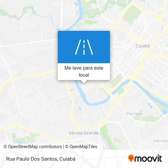 Rua Paulo Dos Santos mapa