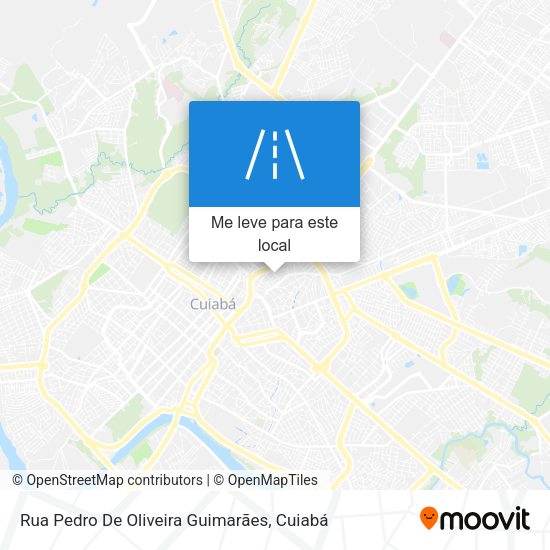 Rua Pedro De Oliveira Guimarães mapa