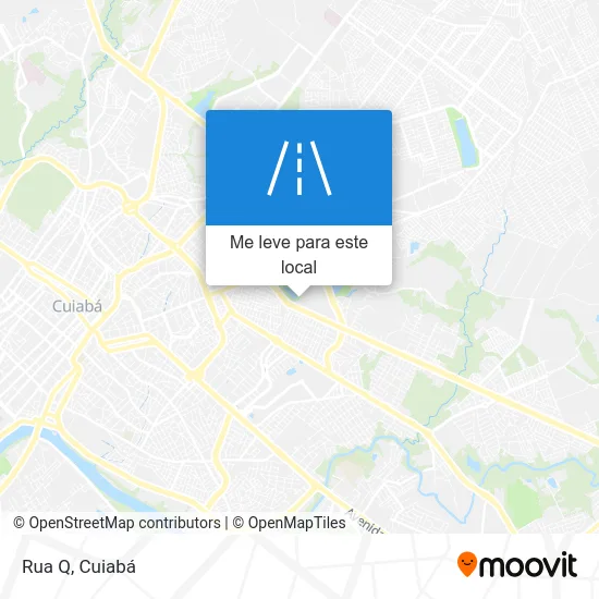 Rua Q mapa