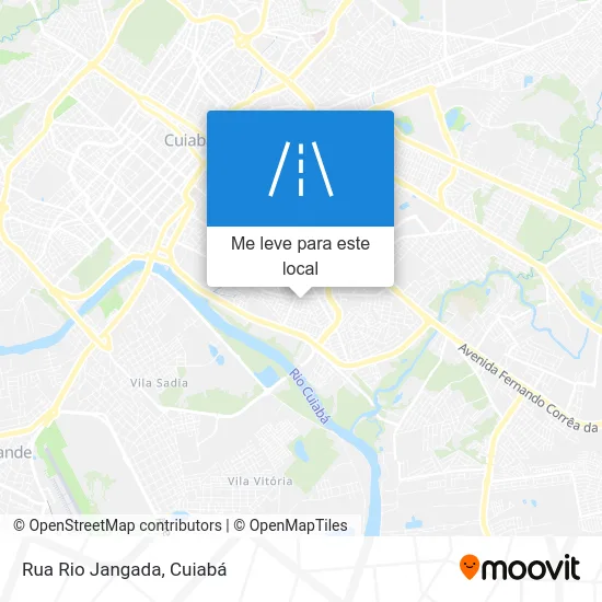 Rua Rio Jangada mapa