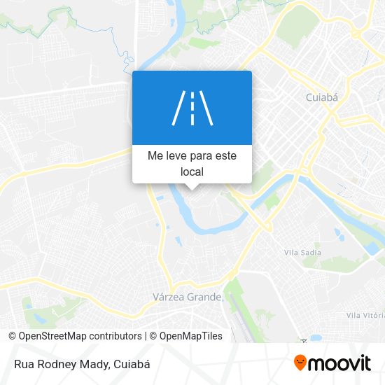 Rua Rodney Mady mapa