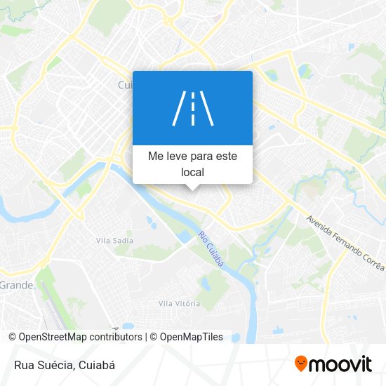 Rua Suécia mapa