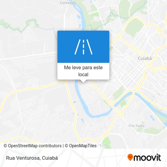 Rua Venturosa mapa