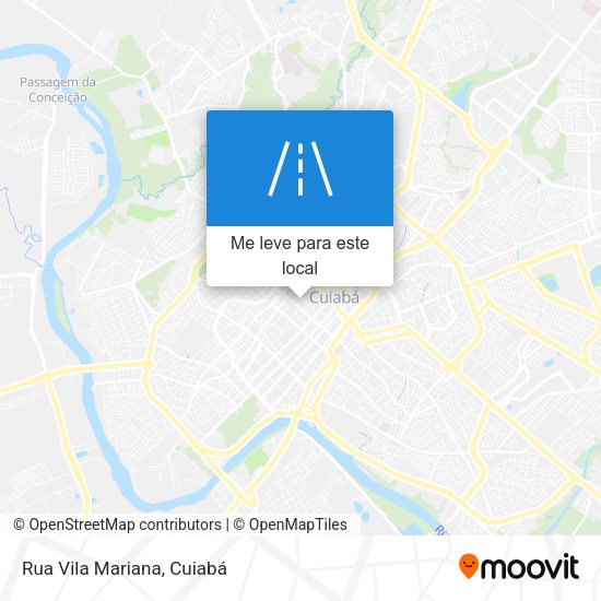 Rua Vila Mariana mapa