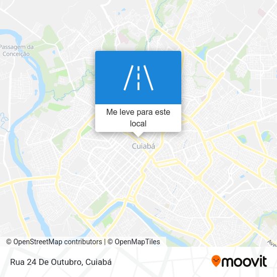 Rua 24 De Outubro mapa