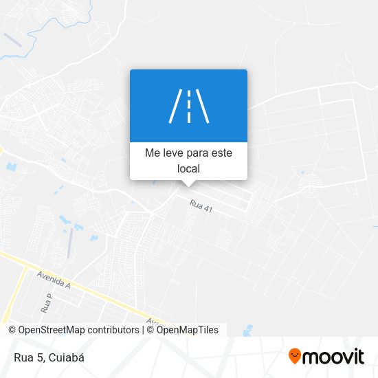 Rua 5 mapa