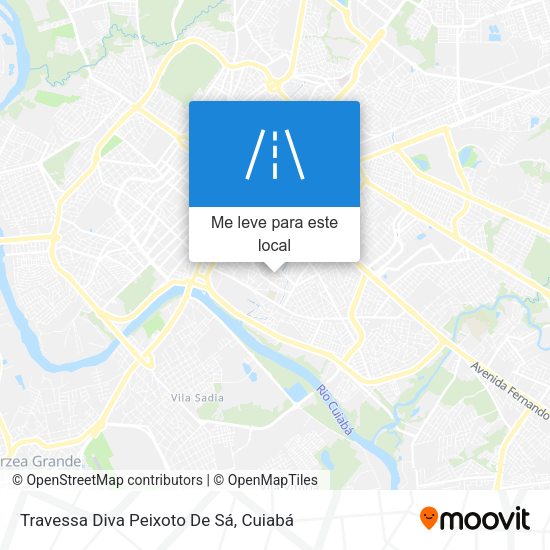 Travessa Diva Peixoto De Sá mapa