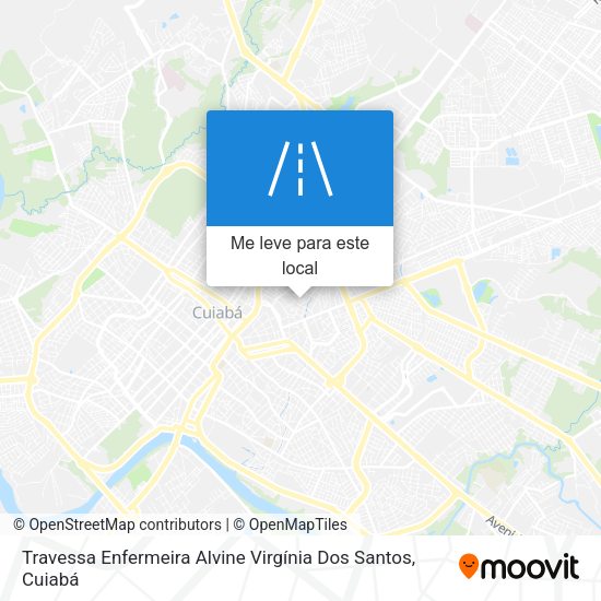 Travessa Enfermeira Alvine Virgínia Dos Santos mapa