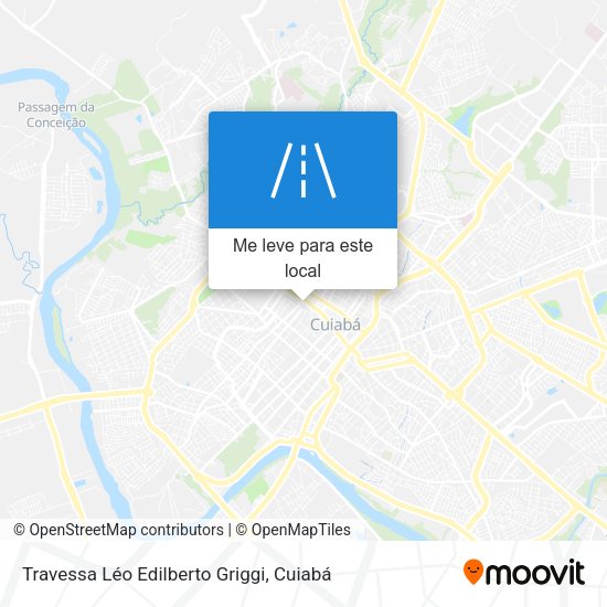 Travessa Léo Edilberto Griggi mapa