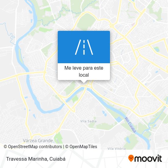 Travessa Marinha mapa