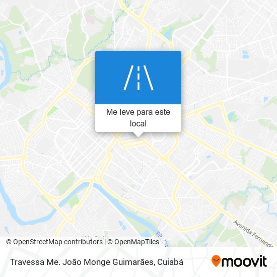 Travessa Me. João Monge Guimarães mapa