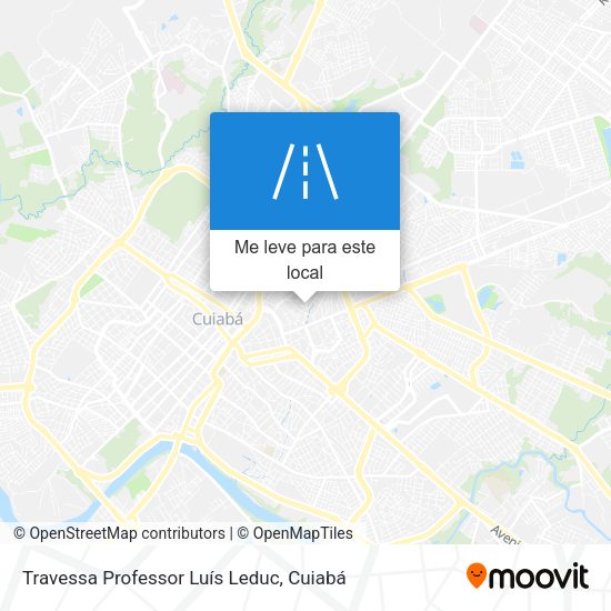 Travessa Professor Luís Leduc mapa