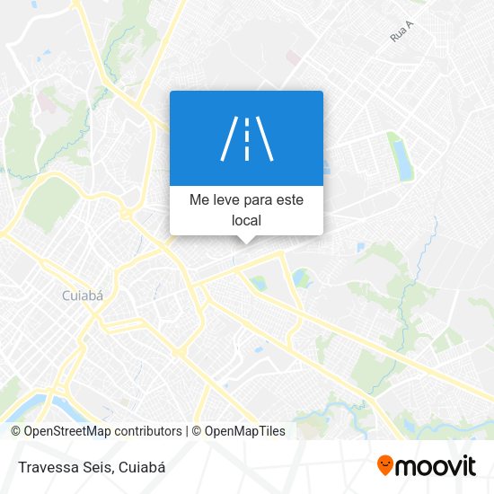 Travessa Seis mapa