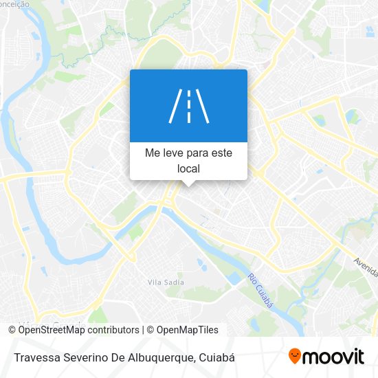 Travessa Severino De Albuquerque mapa