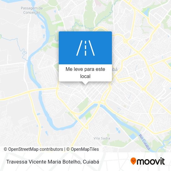 Travessa Vicente Maria Botelho mapa