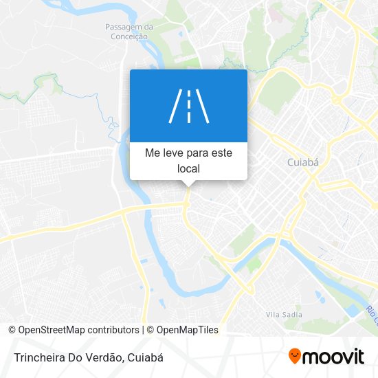 Trincheira Do Verdão mapa