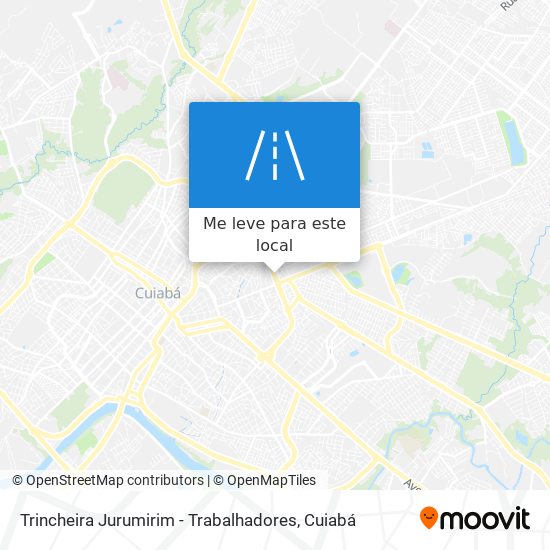 Trincheira Jurumirim - Trabalhadores mapa