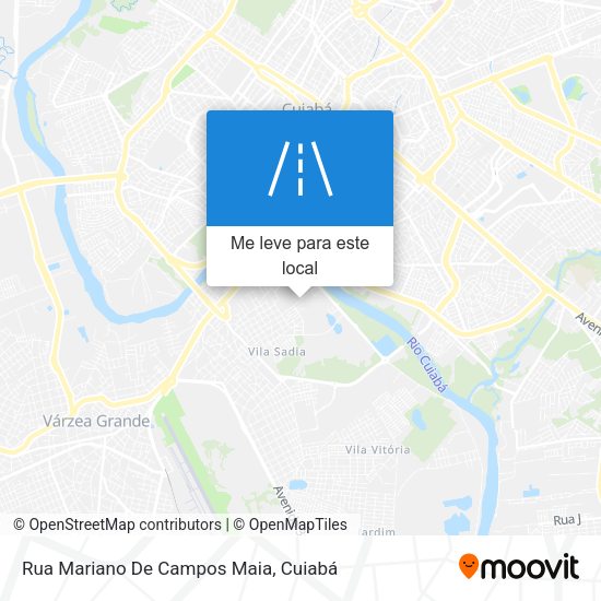 Rua Mariano De Campos Maia mapa