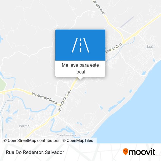 Rua Do Redentor mapa