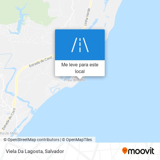 Viela Da Lagosta mapa