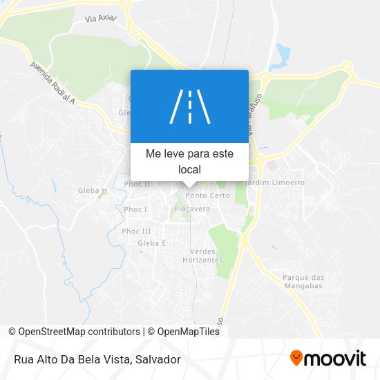 Rua Alto Da Bela Vista mapa