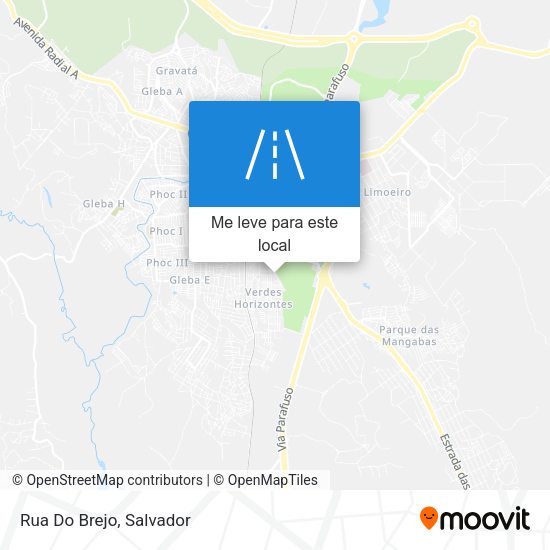 Rua Do Brejo mapa