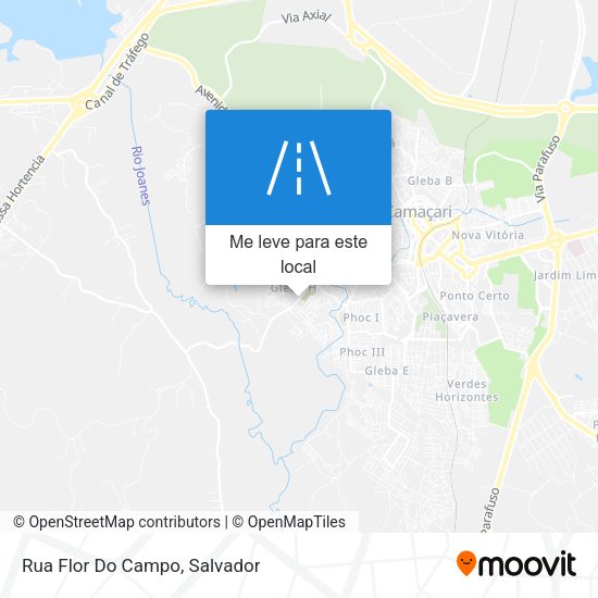 Rua Flor Do Campo mapa