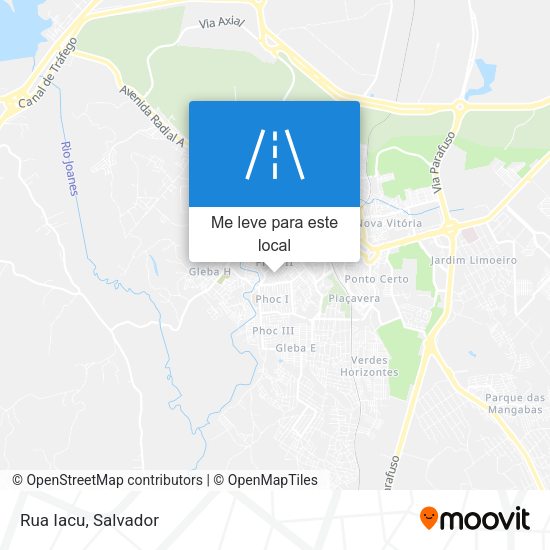 Rua Iacu mapa