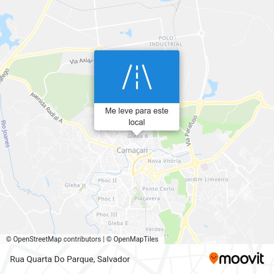 Rua Quarta Do Parque mapa