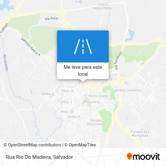 Rua Rio Do Madeira mapa